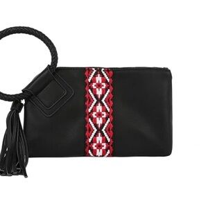 The Bailey Wristlet – Black Women’s Wristlet fringe Tassels! Calin Collections
